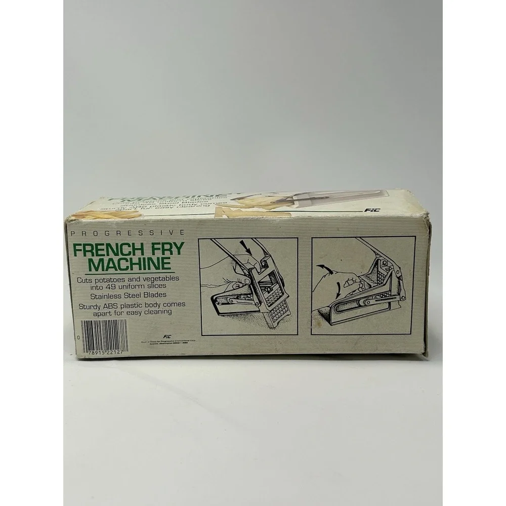 French Fry Machine 49 Cuts Uniform Slices Stainless‎ Steel Blades Progressive